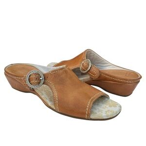 PIKOLINOS Sandals Brown Slides Women’s
